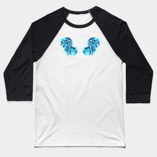 Ice Dragon Wings Baseball T-Shirt